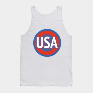 USA superhero logo Tank Top